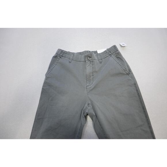 Old Navy Tapered Joggers Khaki Pants Gray Athletic Mens Sz Medium NWT - Picture 4 of 8